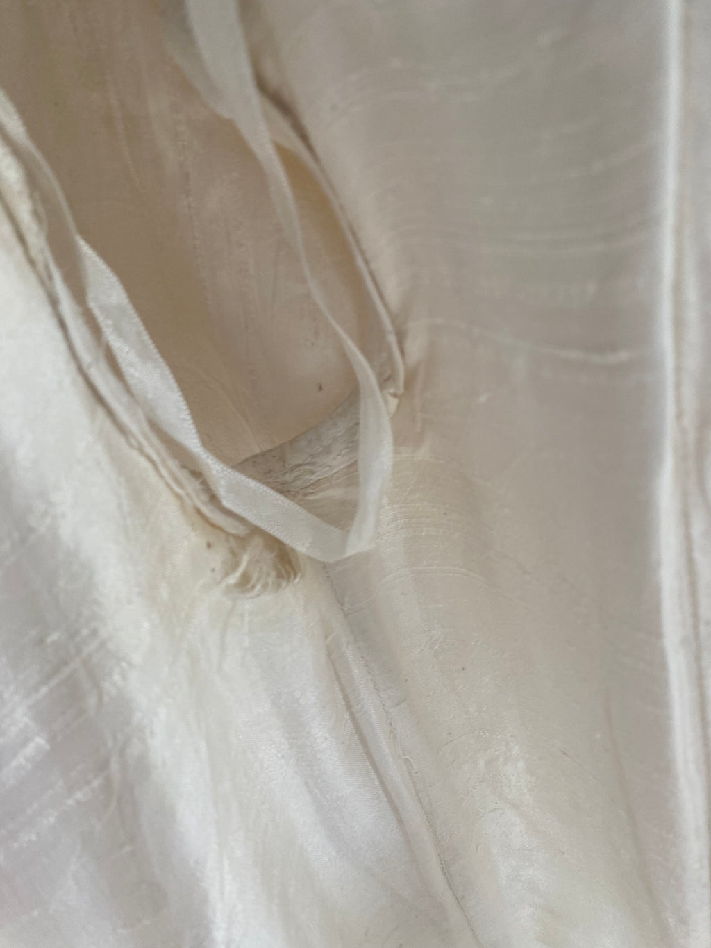 Mini Silk Wedding Dress
