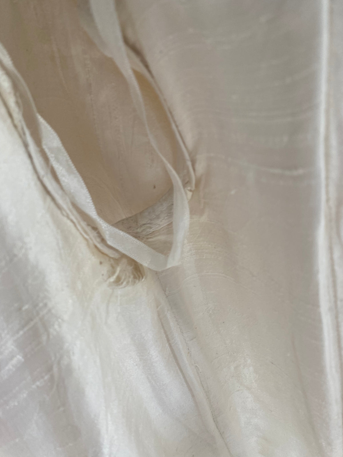 Mini Silk Wedding Dress