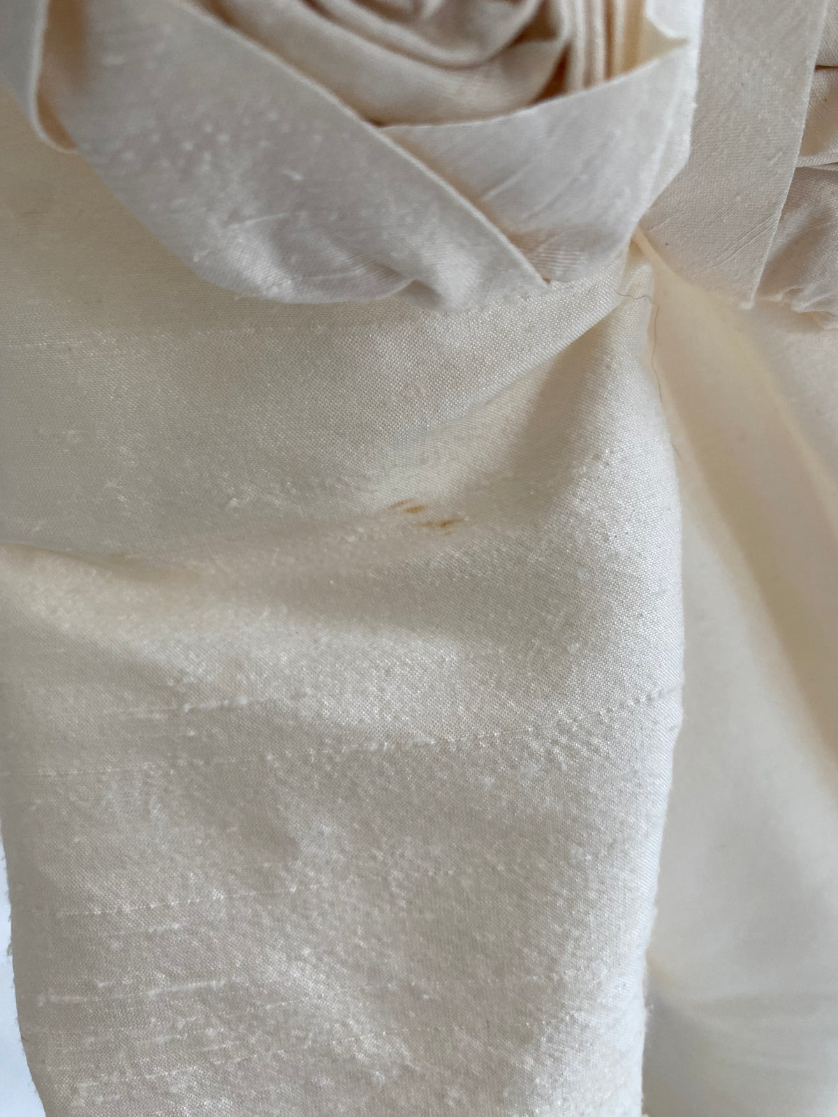 Vintage Rosette Wedding Dress