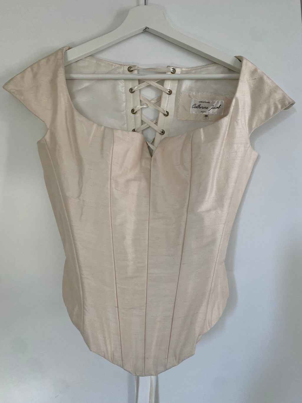 Archive No. 015 — 1990s Silk Corset and Skirt Set