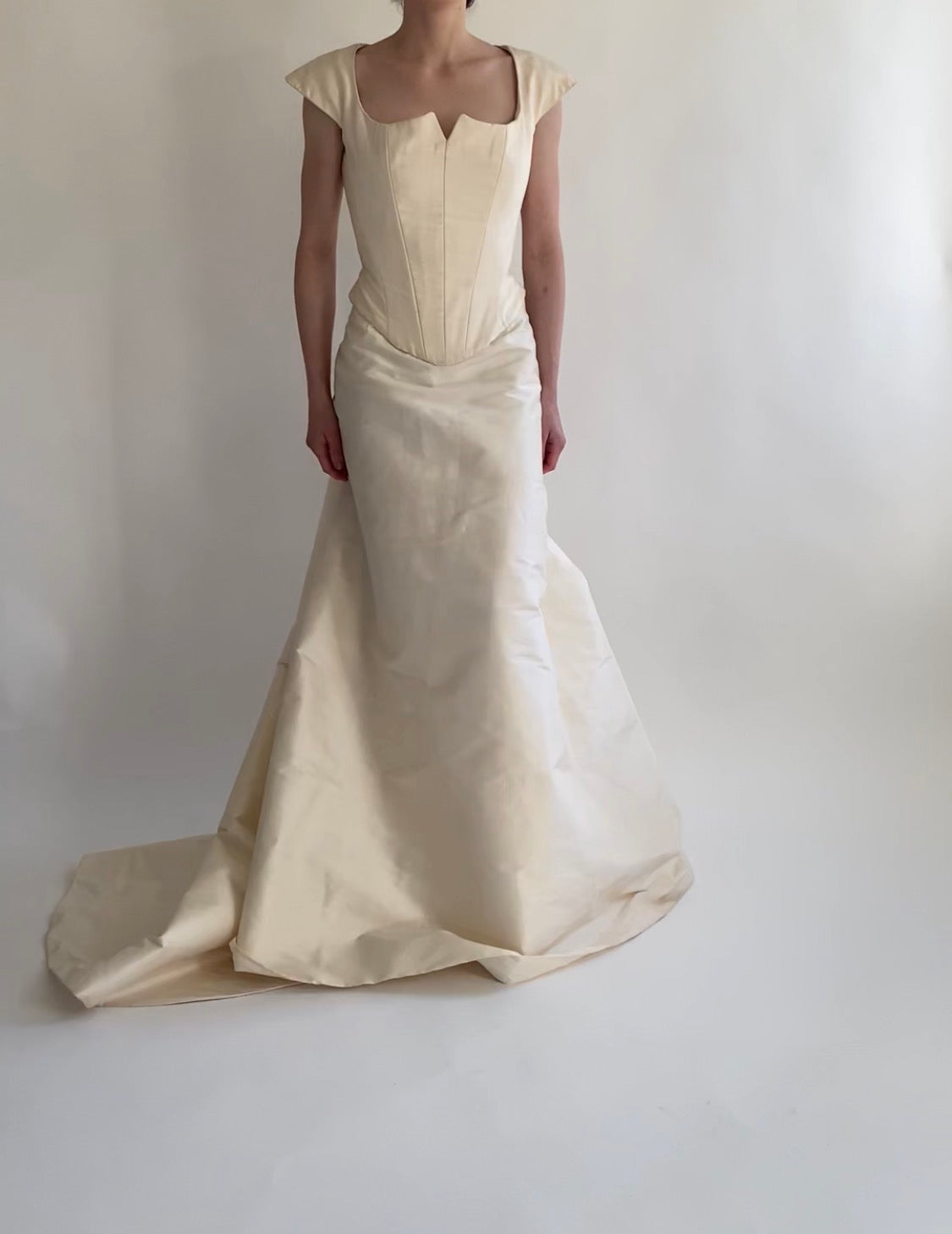 Archive No. 015 — 1990s Silk Corset and Skirt Set