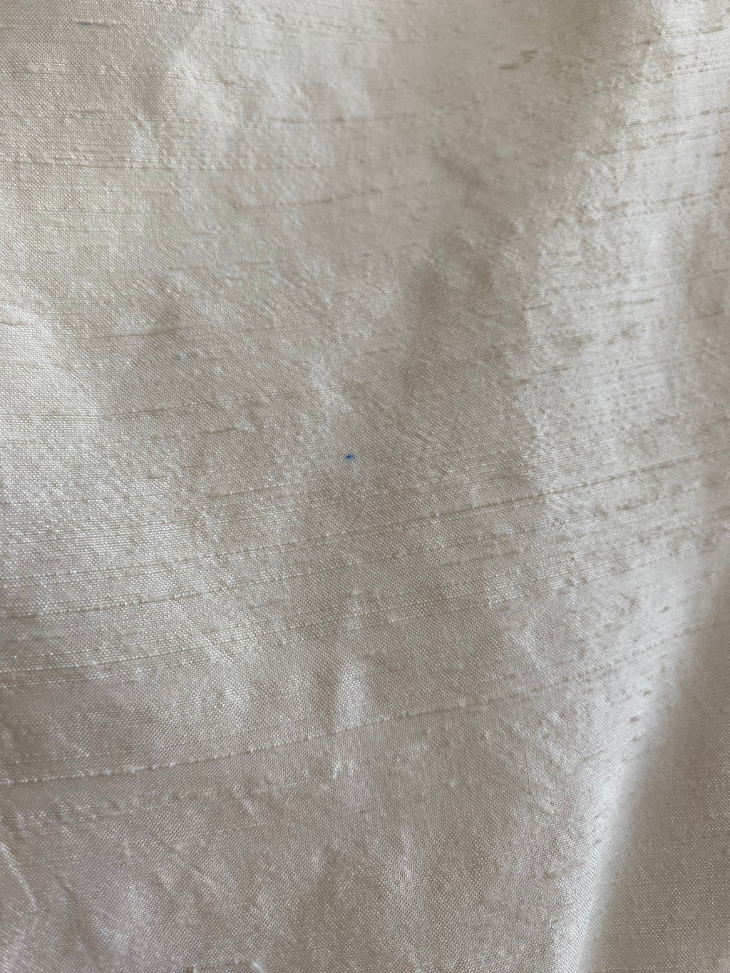 Vintage Silk Midi Off Shoulder Wedding Dress