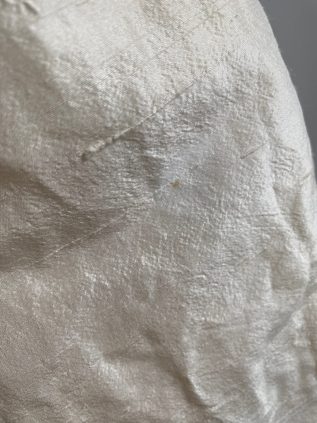 Archive No. 018 — 1980s Silk Wedding Gown