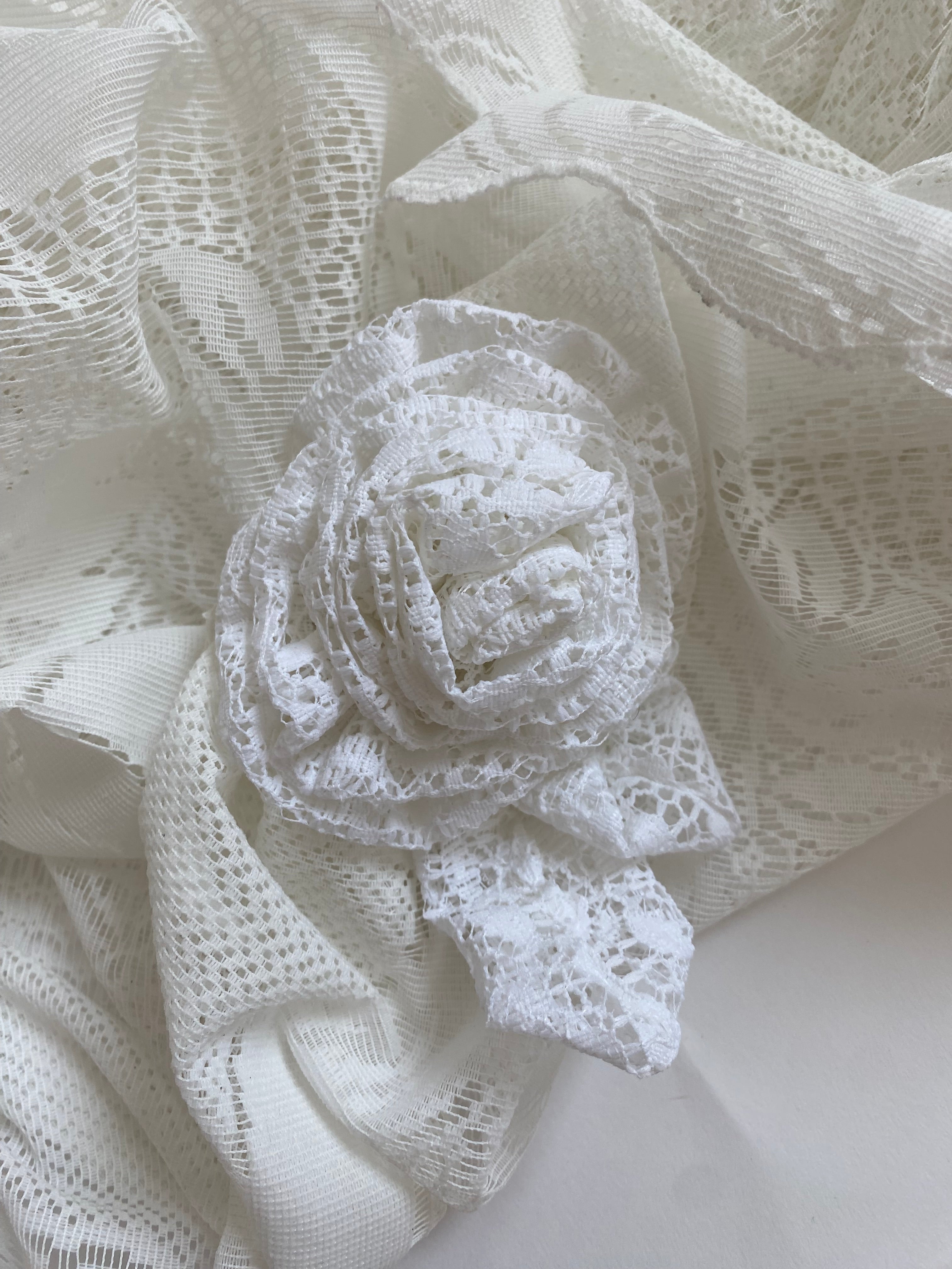 Sample Upcycled Lace Veil