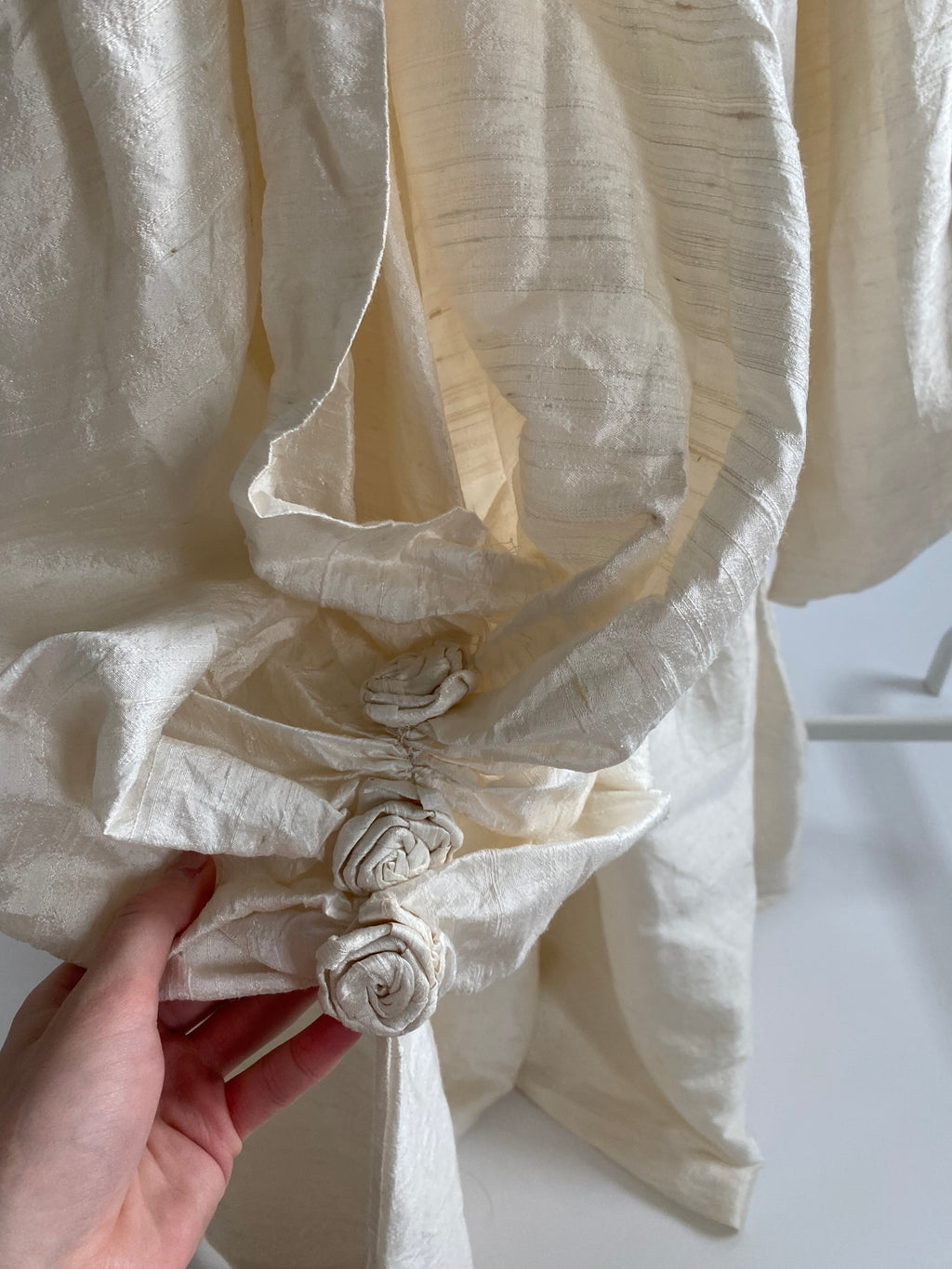 Archive No. 016 — Redesigned 1980s Silk Strapless Wedding Gown