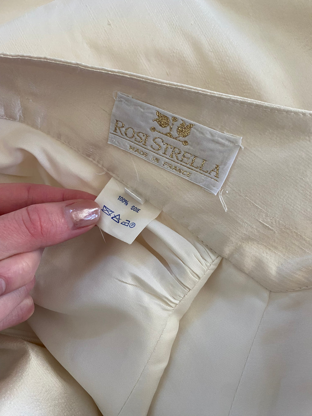 Archive No. 015 — 1990s Silk Corset and Skirt Set
