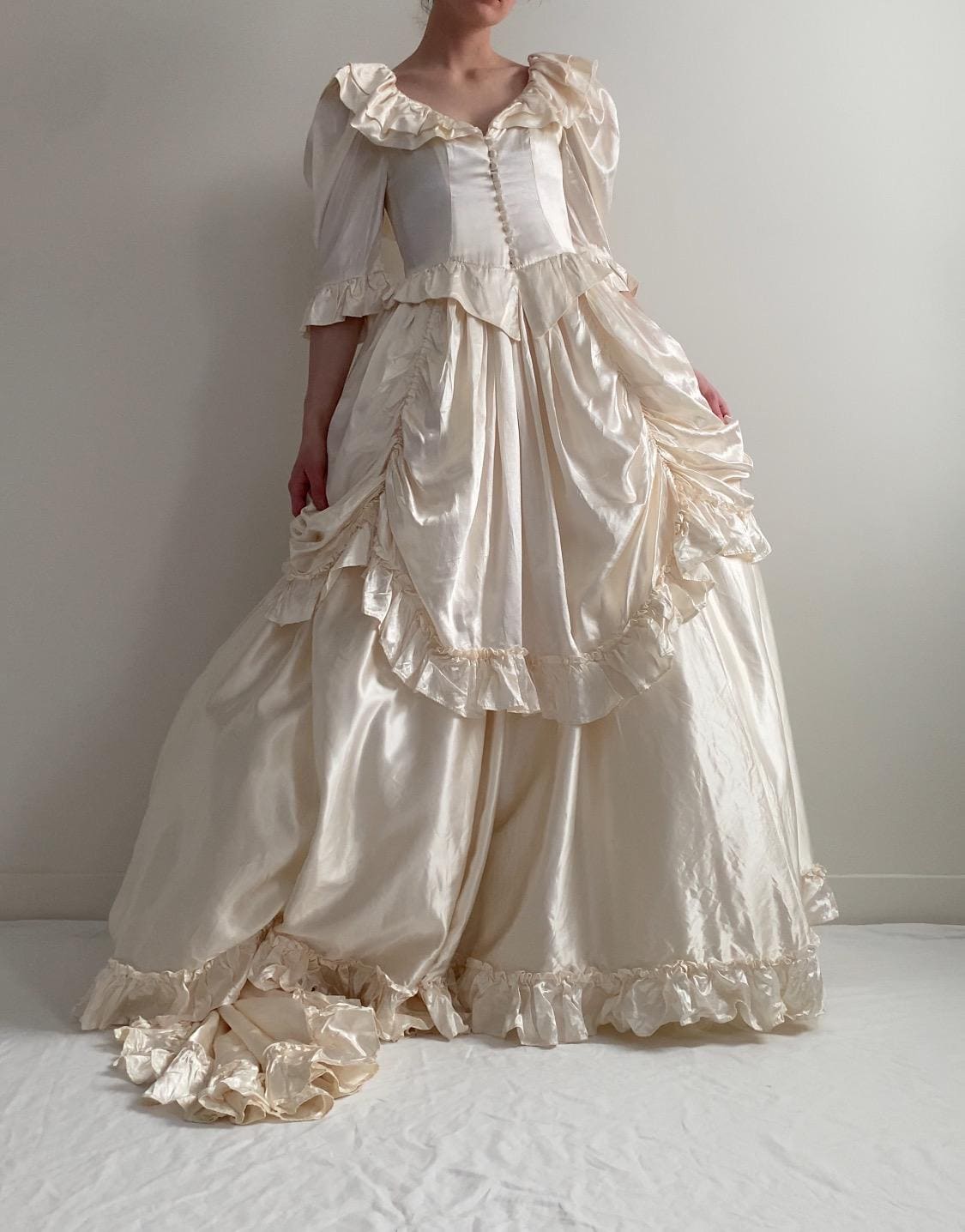 Vintage 1980s Wedding Dress Vivienne Westwood Inspired