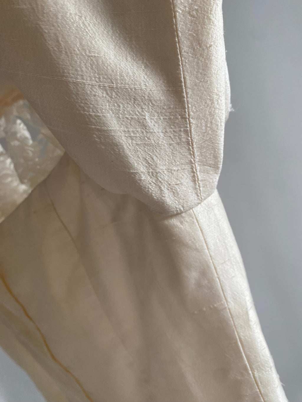 Archive No. 018 — 1980s Silk Wedding Gown