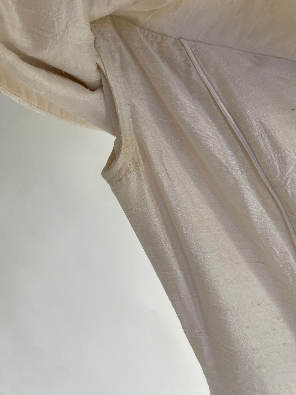 Mini Silk Wedding Dress
