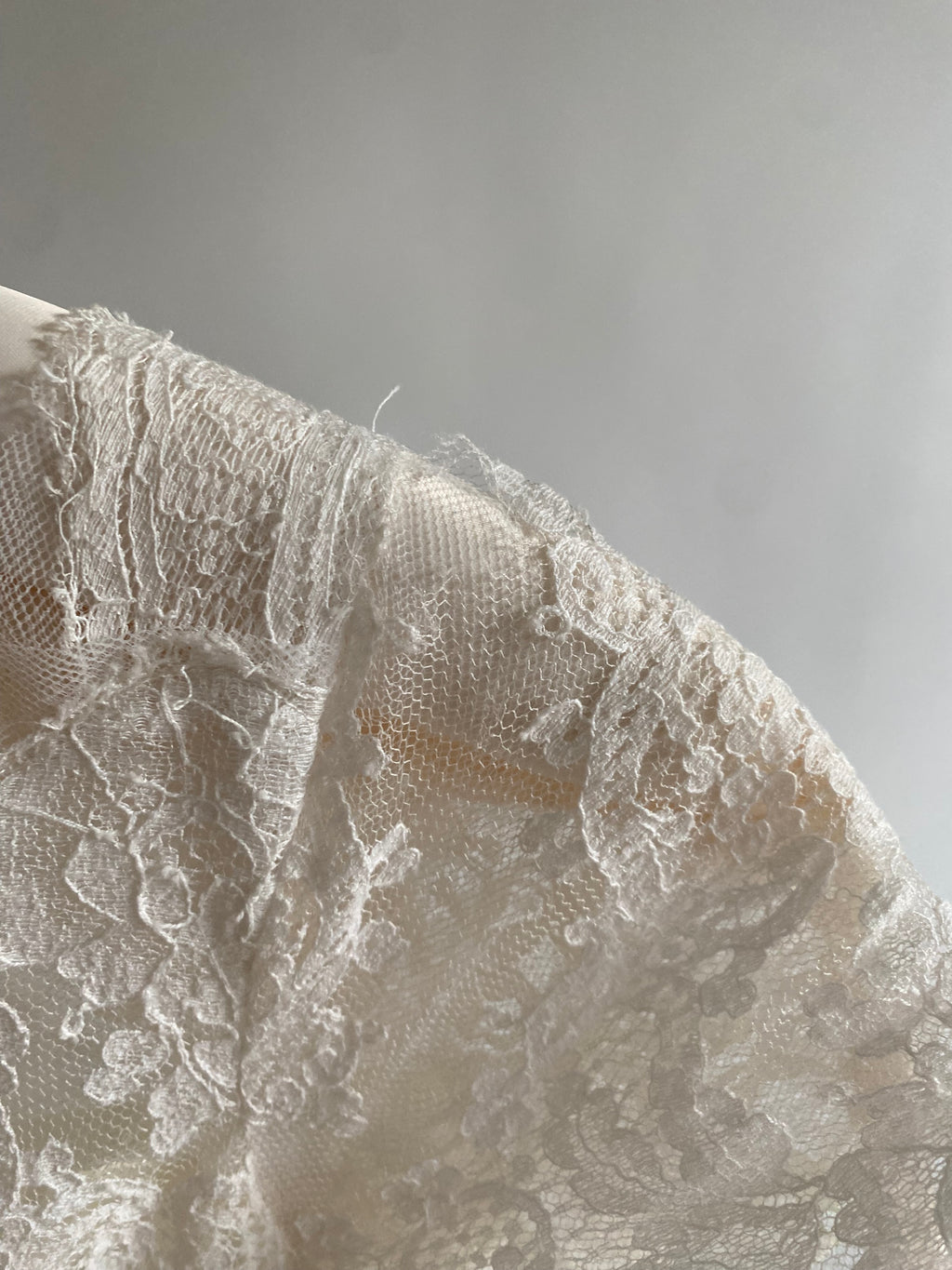 Archive No. 017 — 1950s Lace Wedding Gown + Gloves