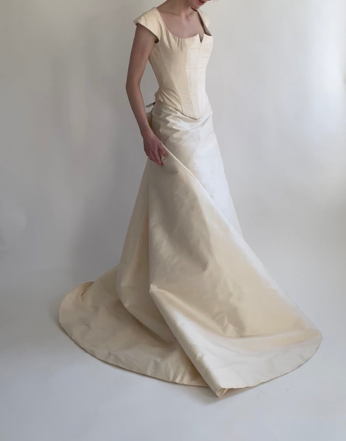 Archive No. 015 — 1990s Silk Corset and Skirt Set