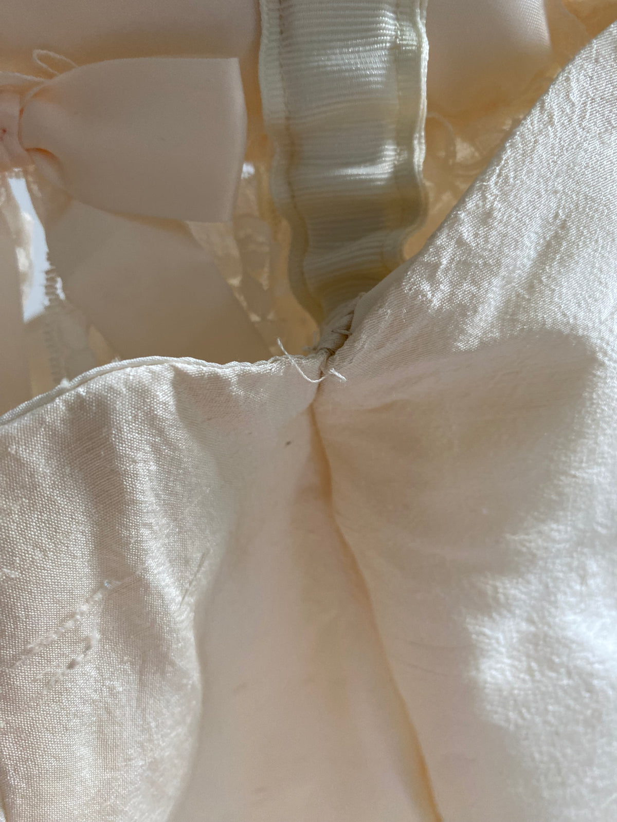Archive No. 018 — 1980s Silk Wedding Gown