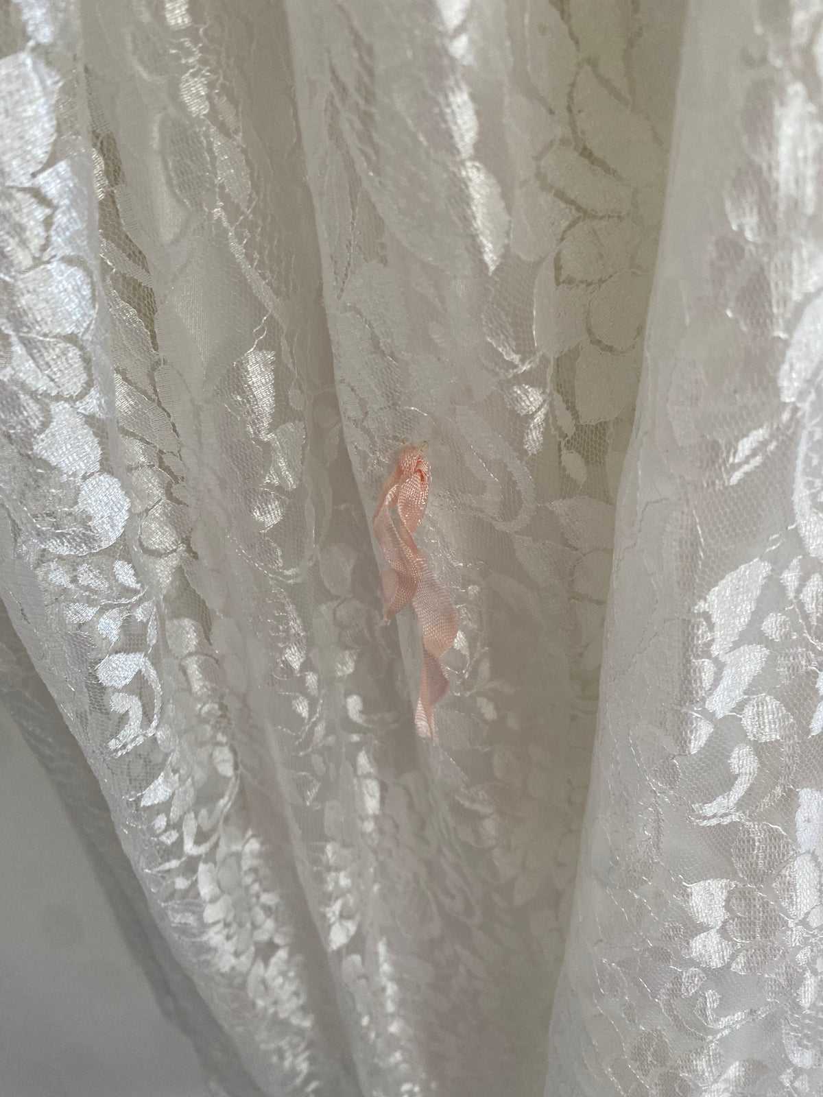 Lace Fairy 1980s Wedding Dress