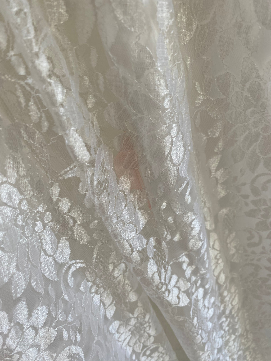 Lace Fairy 1980s Wedding Dress