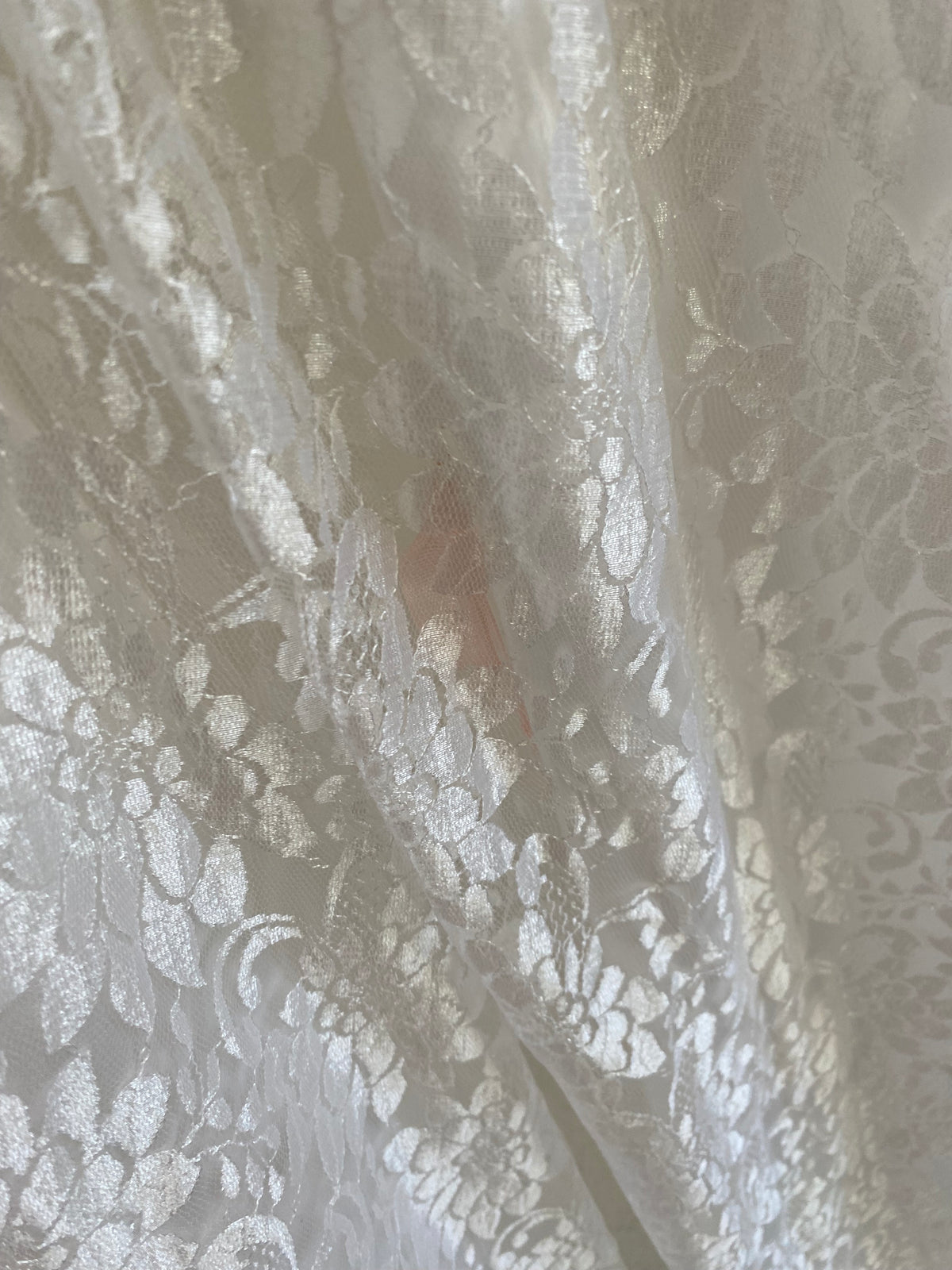 Lace Fairy 1980s Wedding Dress