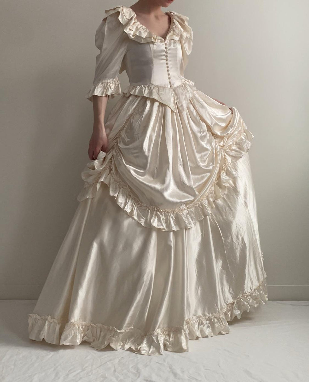 Vintage 1980s Wedding Dress Vivienne Westwood Inspired
