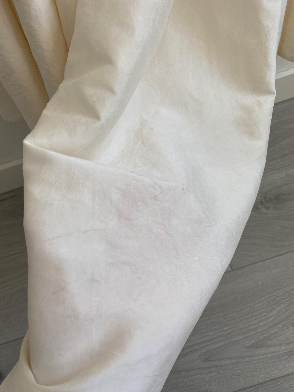 1990s Silk Halter Wedding Dress