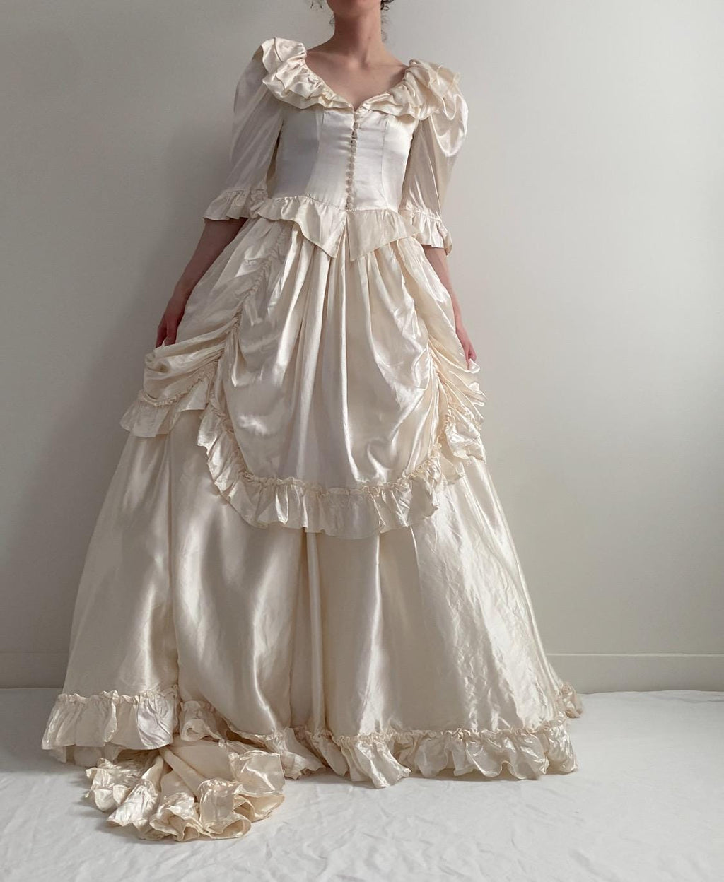 Vintage 1980s Wedding Dress Vivienne Westwood Inspired