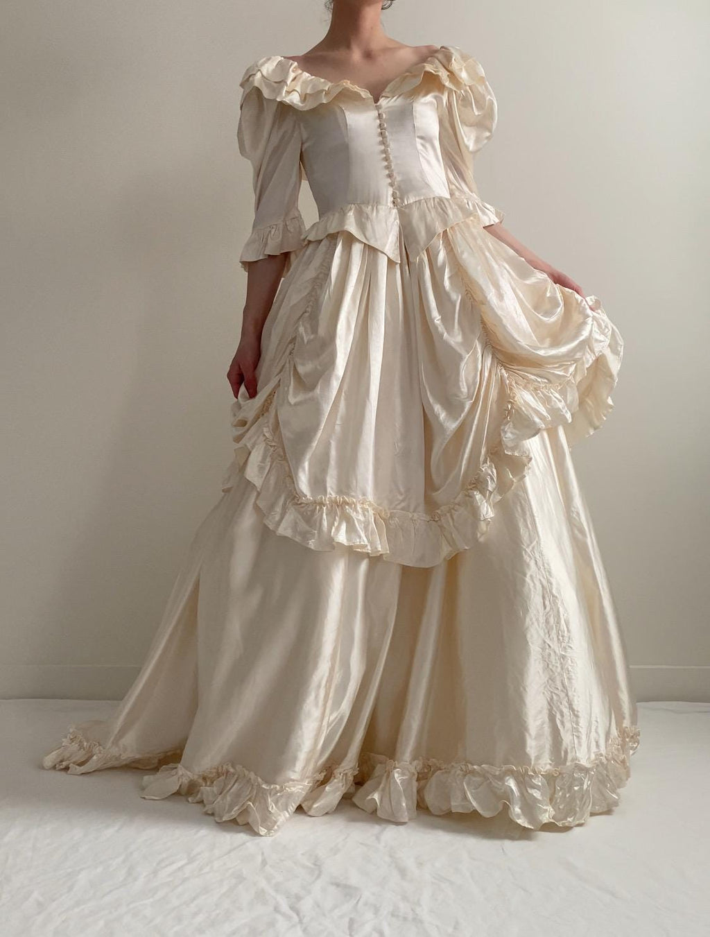 Vintage 1980s Wedding Dress Vivienne Westwood Inspired